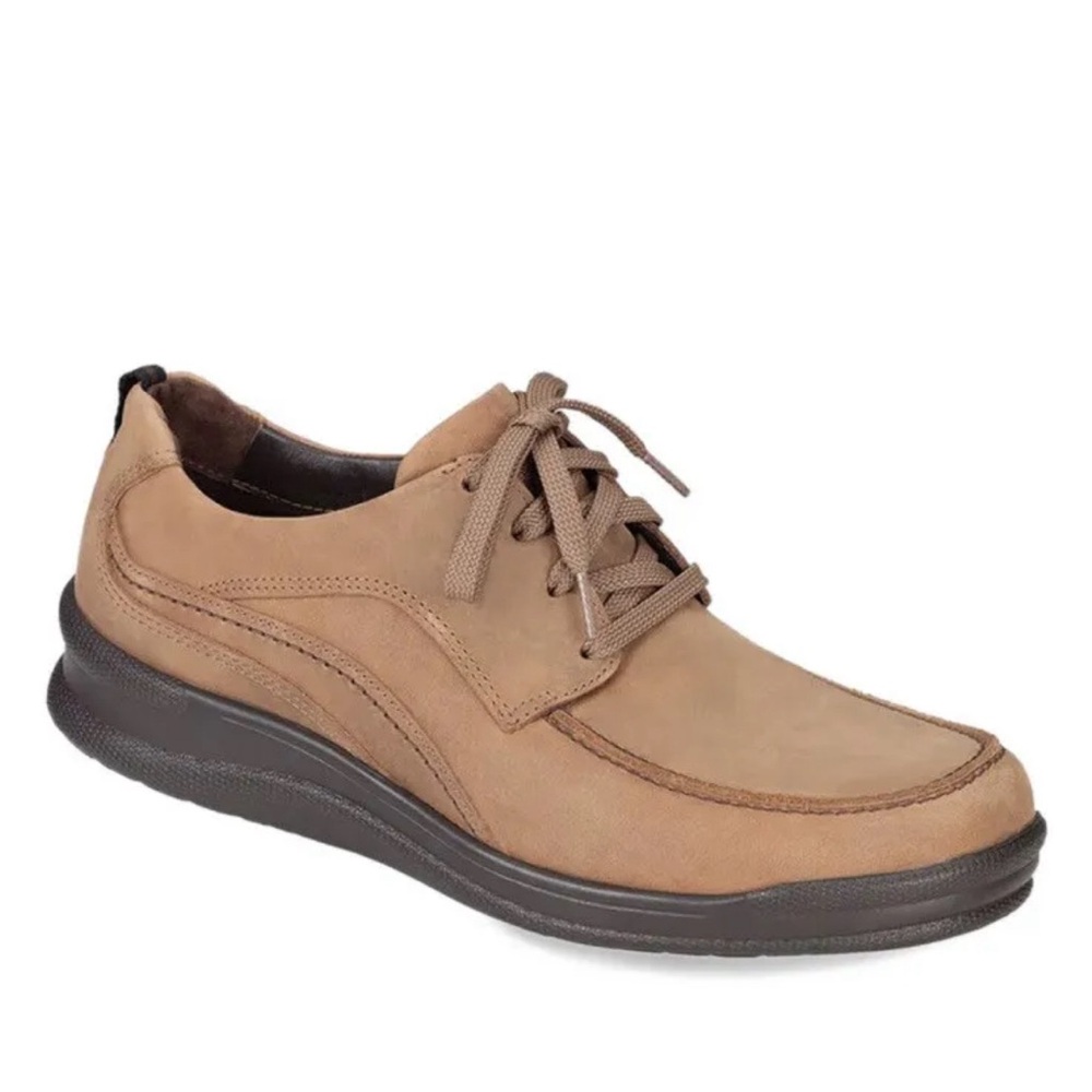 Men's SAS, Move On Lace-Up MOVE ON‎ CARMEL.Camel Fabric Leather 11 W